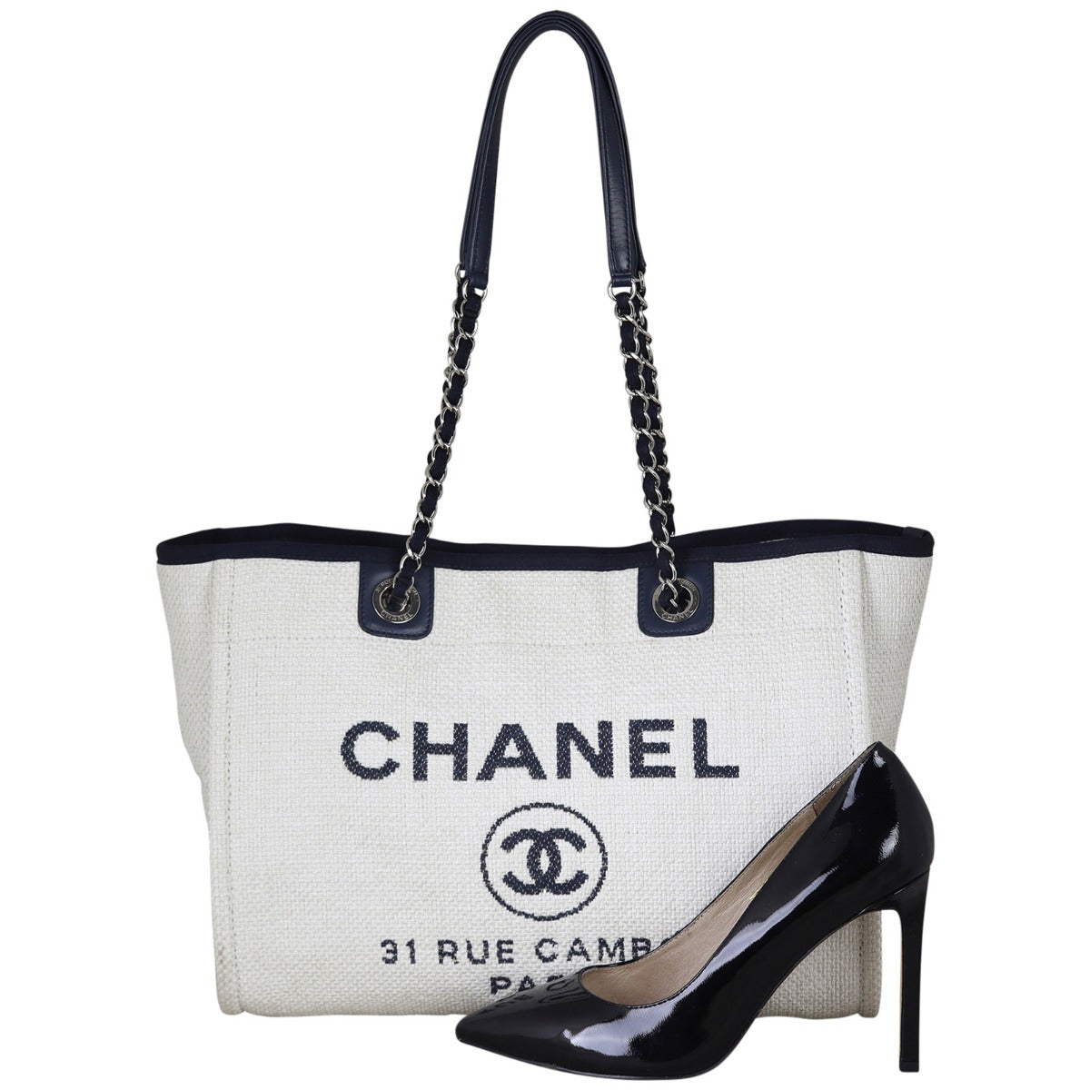 Chanel Deauville Small Tote Shoe