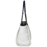 Chanel Deauville Small Tote Side