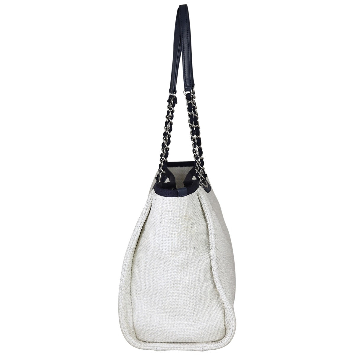 Chanel Deauville Small Tote Side