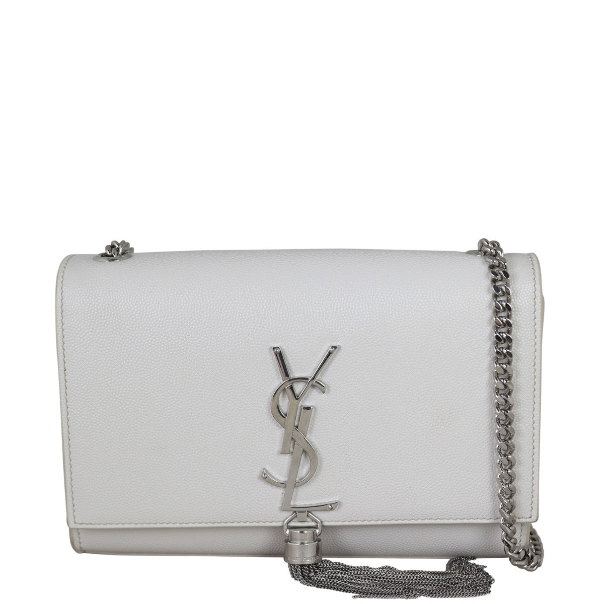 Saint Laurent Kate Tassel Chain Bag Small Front With Chain