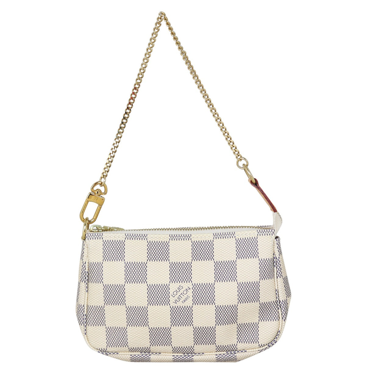 Louis Vuitton Mini Pochette Accessories Damier Azur Back