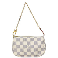 Louis Vuitton Mini Pochette Accessories Damier Azur Back