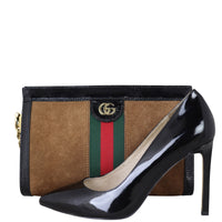 Gucci Ophidia Suede Small Shoulder Bag Shoe