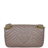 Gucci GG Marmont Matelasse Small Shoulder Bag Back