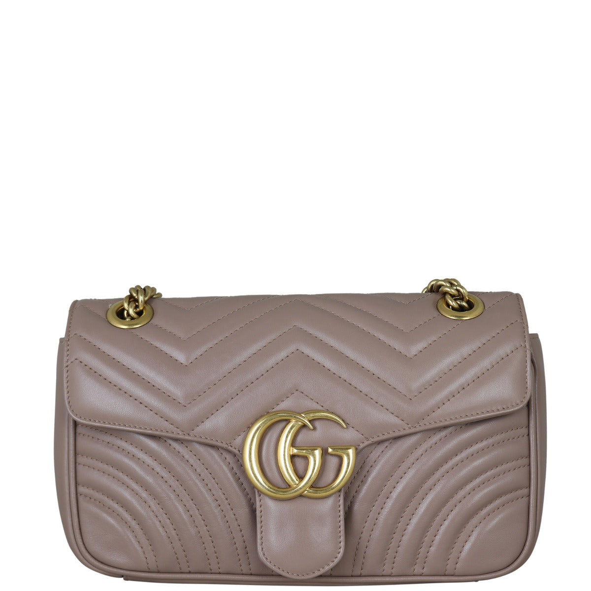 Gucci GG Marmont Matelasse Small Shoulder Bag Front