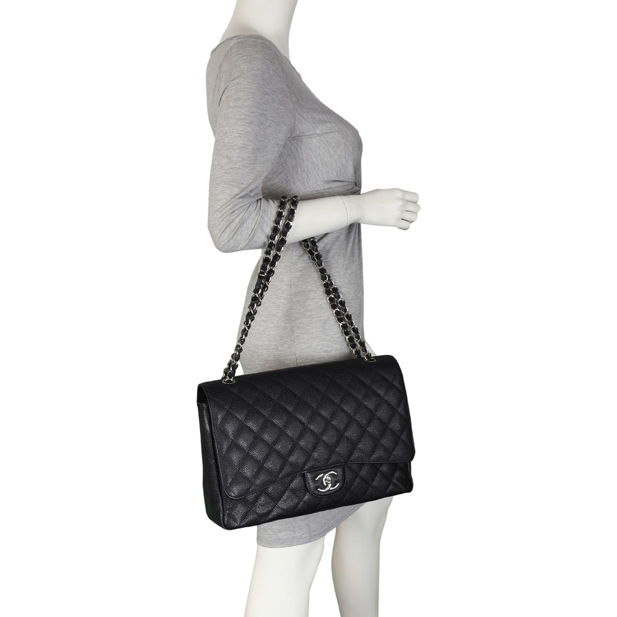 Chanel Classic Double Flap Maxi Mannequin