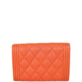 Chanel Boy Compact Wallet Back