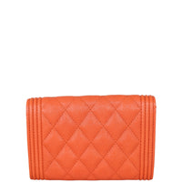 Chanel Boy Compact Wallet Back