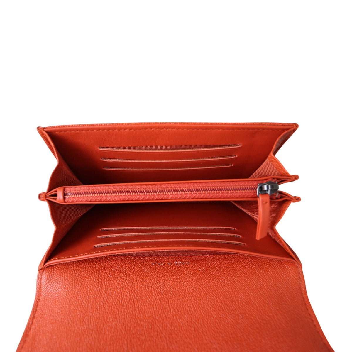 Chanel Boy Compact Wallet Whole Interior