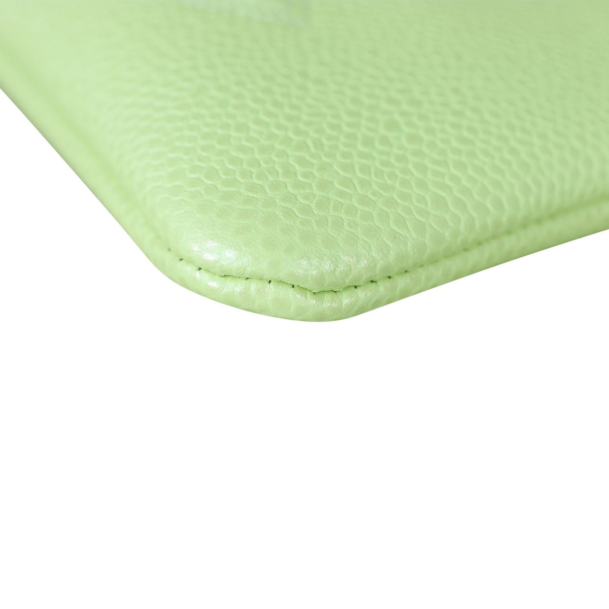 Chanel Timeless Zip Pouch Corner Close Up