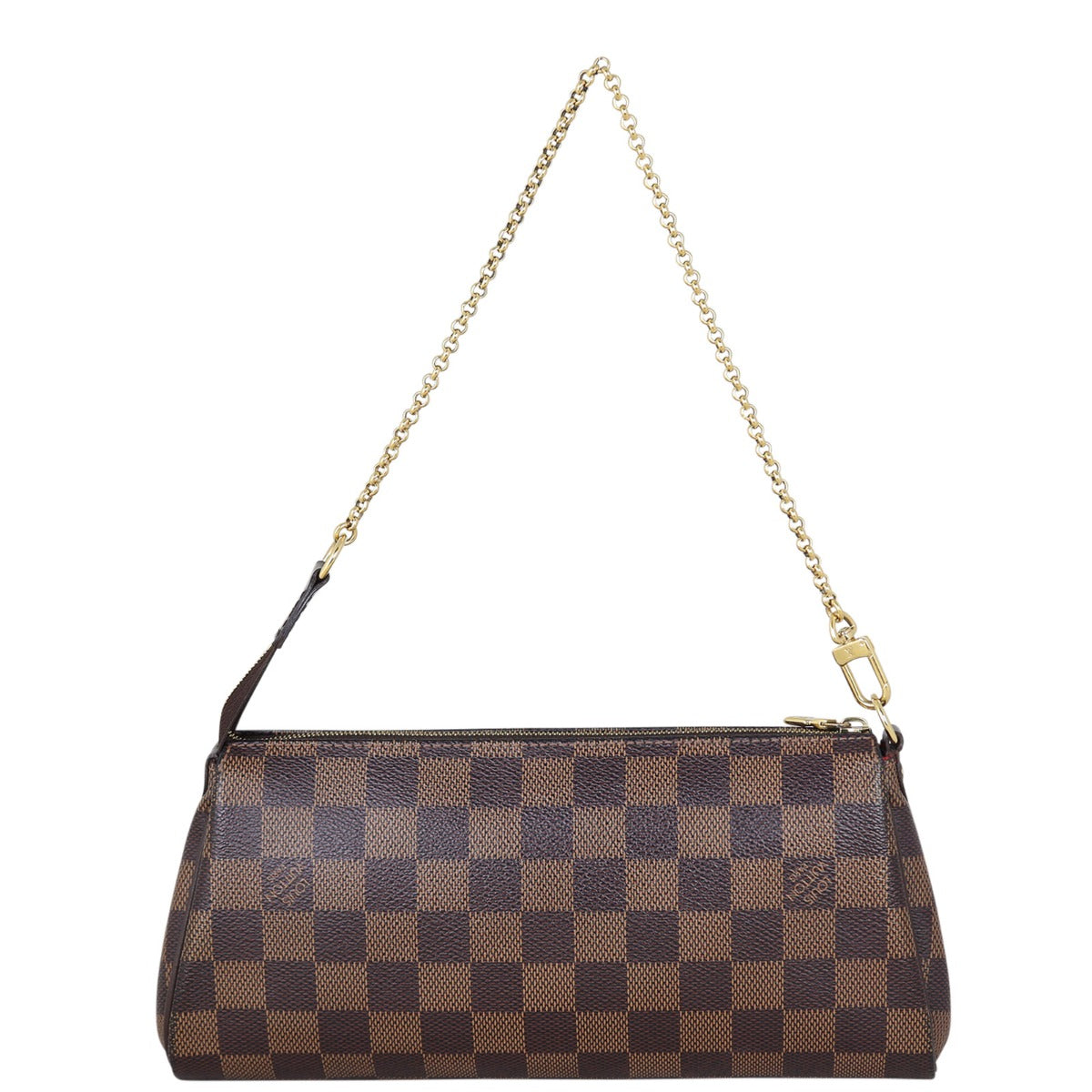 Louis Vuitton Eva Pochette Damier Ebene Back