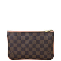 Louis Vuitton Double Zip Pochette Damier Ebene Back
