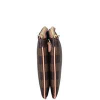 Louis Vuitton Double Zip Pochette Damier Ebene Side