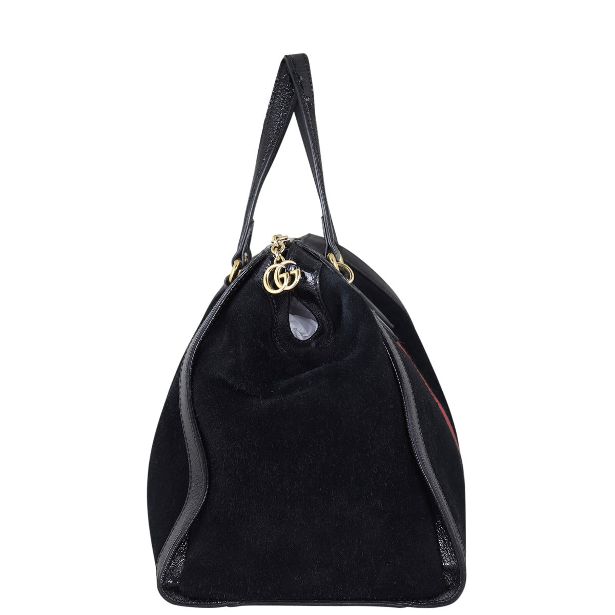 Gucci Ophidia Suede Tote Side