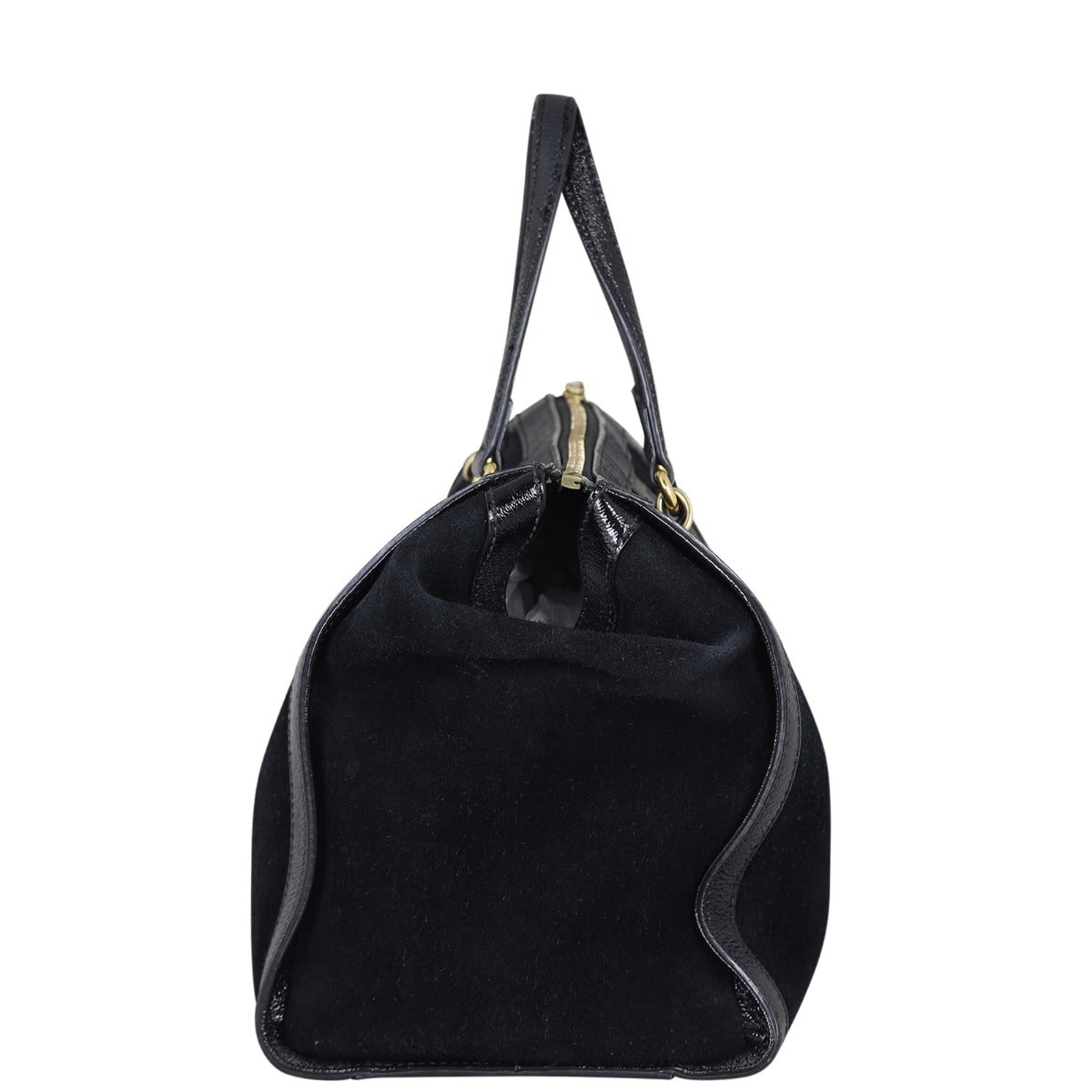 Gucci Ophidia Suede Tote Side