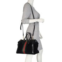 Gucci Ophidia Suede Tote Mannequin