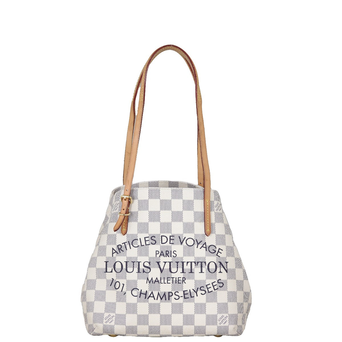 Louis Vuitton Cabas Adventure PM Damier Azur Front