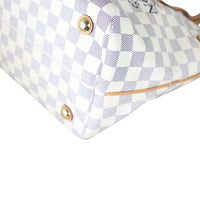 Louis Vuitton Cabas Adventure PM Damier Azur Corner Close Up