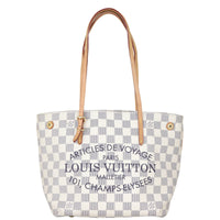 Louis Vuitton Cabas Adventure PM Damier Azur Front