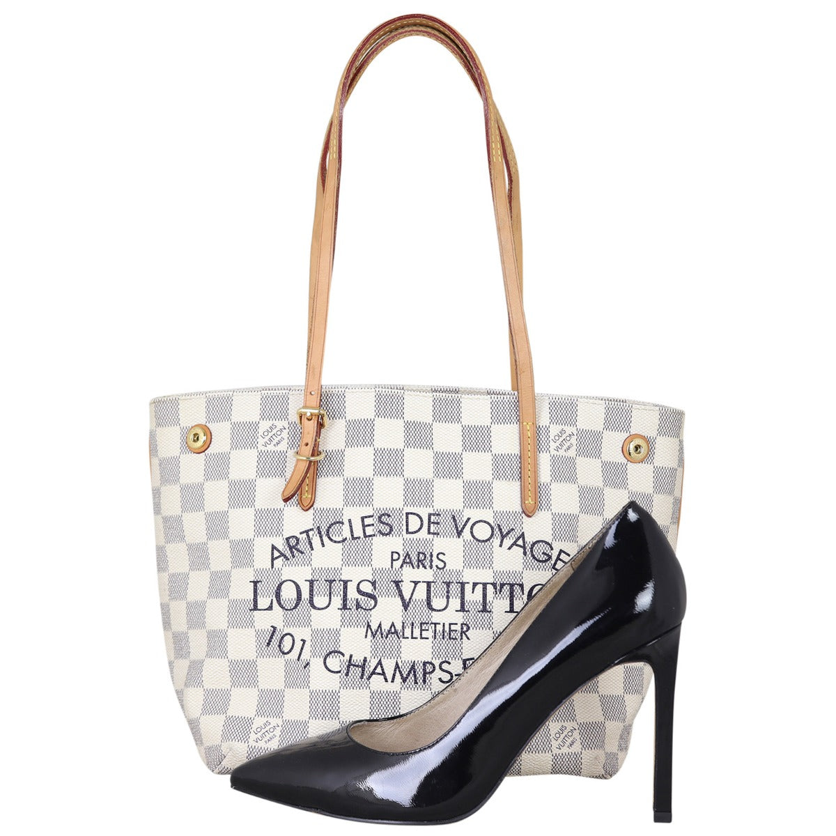 Louis Vuitton Cabas Adventure PM Damier Azur Shoe
