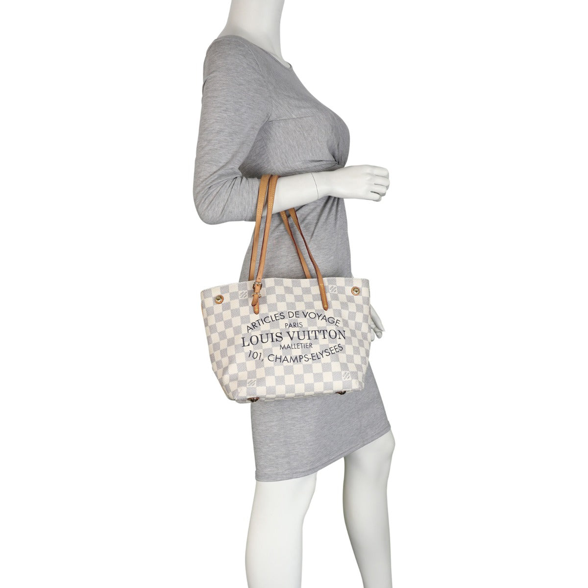 Louis Vuitton Cabas Adventure PM Damier Azur Mannequin