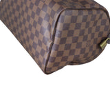 Louis Vuitton Speedy 30 Damier Ebene Corner Close Up