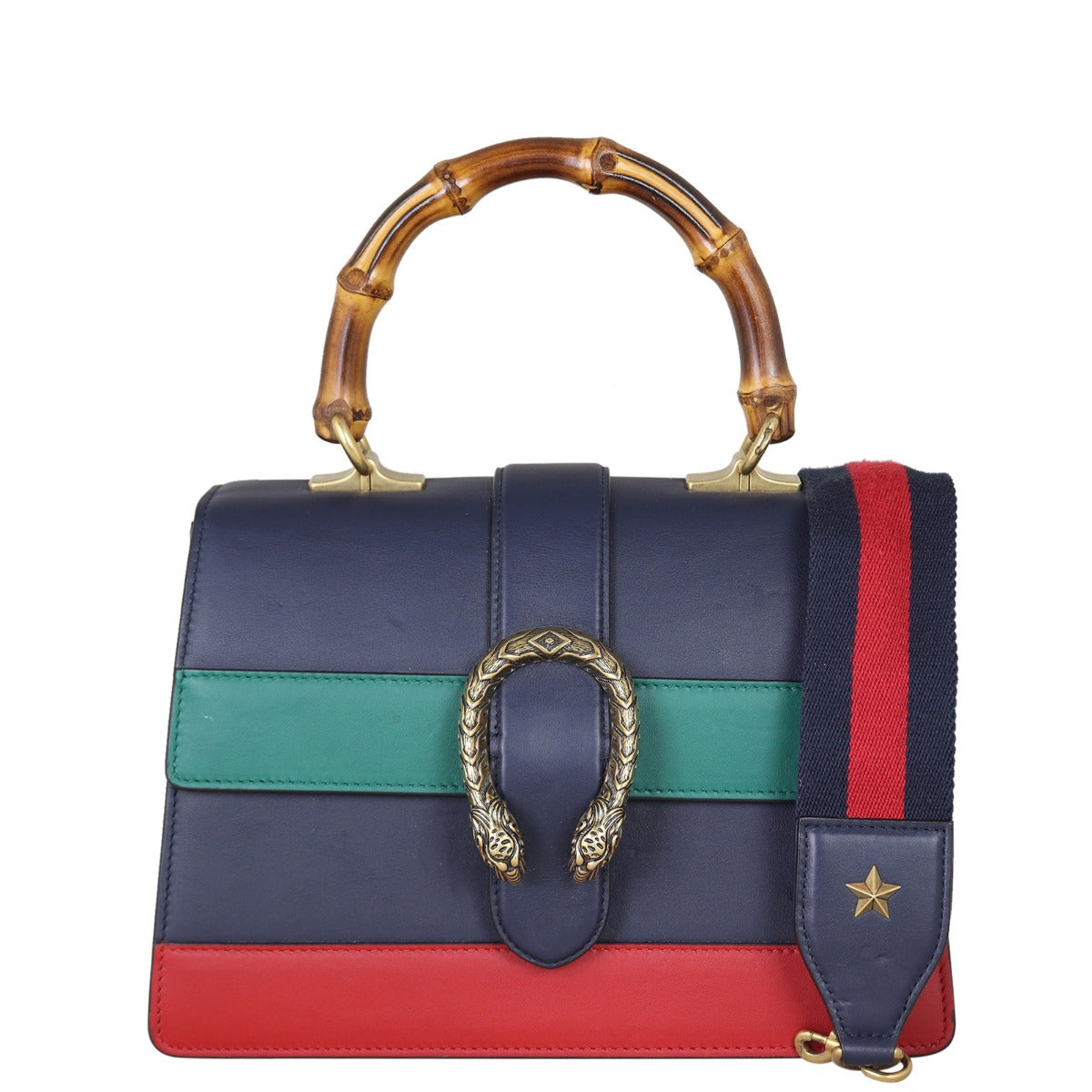 Gucci Dionysus Top Handle Medium Front With Strap