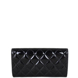 Chanel Classic Flap Long Wallet Patent Back