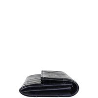 Chanel Classic Flap Long Wallet Patent Side
