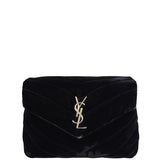 Saint Laurent Toy Loulou Velvet Front