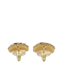Chanel CC Shell Earrings
