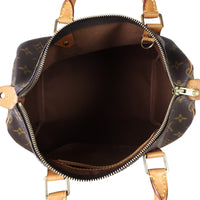 Louis Vuitton Speedy 30 Monogram Whole Interior