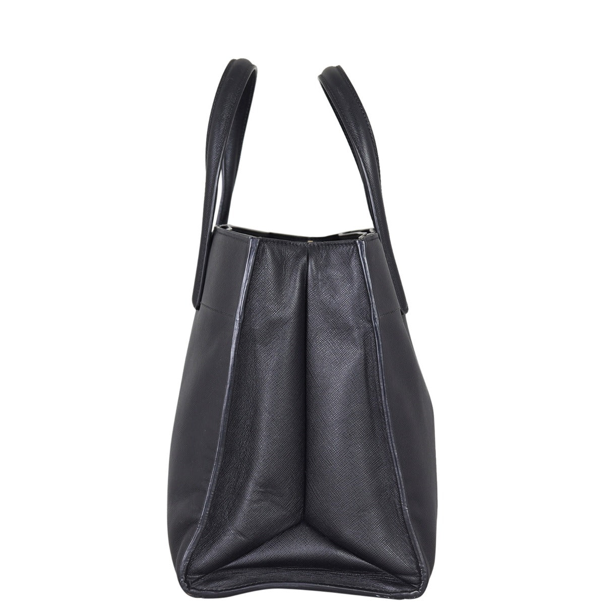 Prada Saffiano Soft Tote Side