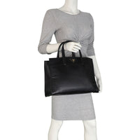 Prada Saffiano Soft Tote mannequin