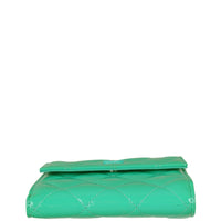 Chanel CC Compact Wallet Patent base