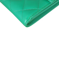 Chanel CC Compact Wallet Patent Close Corner