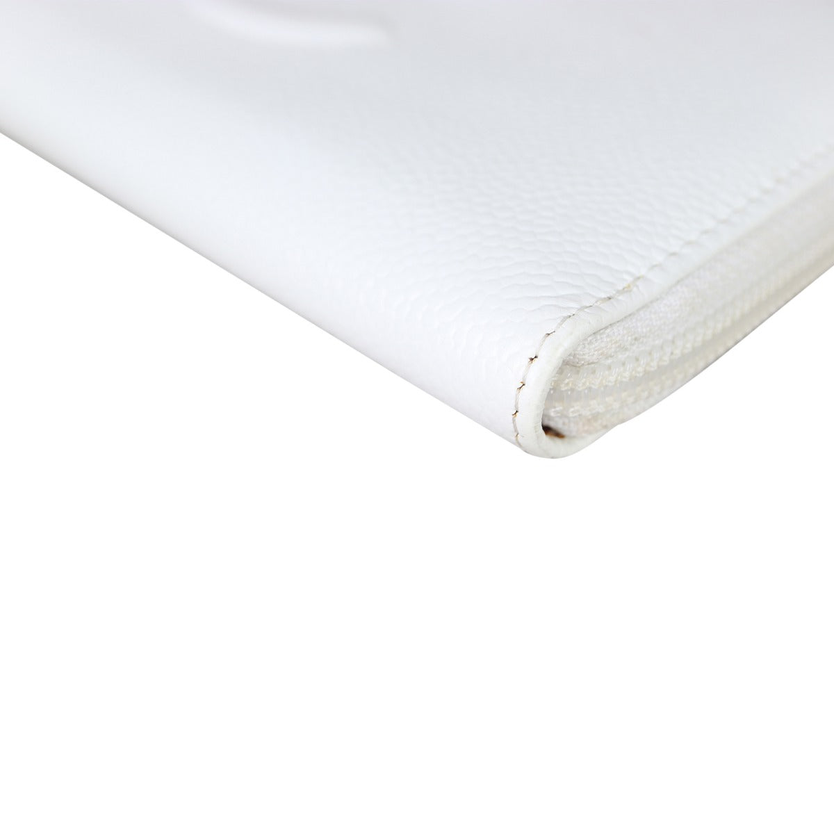 Chanel Timeless Zip Around Wallet Corner Close Up