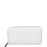 Chanel Timeless Zip Around Wallet Front