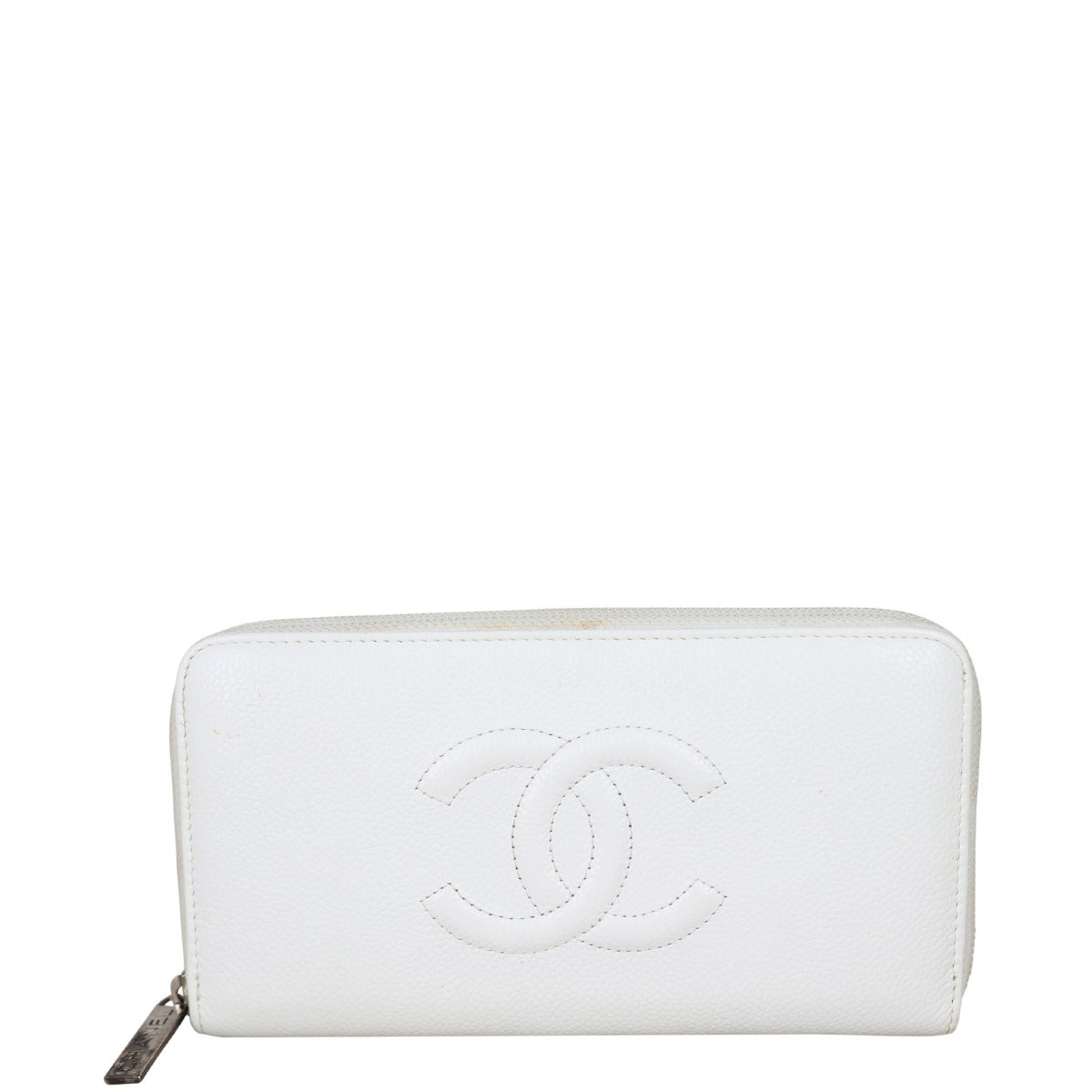 Chanel Timeless Zip Around Wallet Front