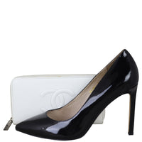 Chanel Timeless Zip Around Wallet Shoe