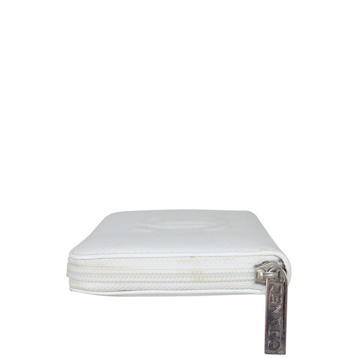 Chanel Timeless Zip Around Wallet Side