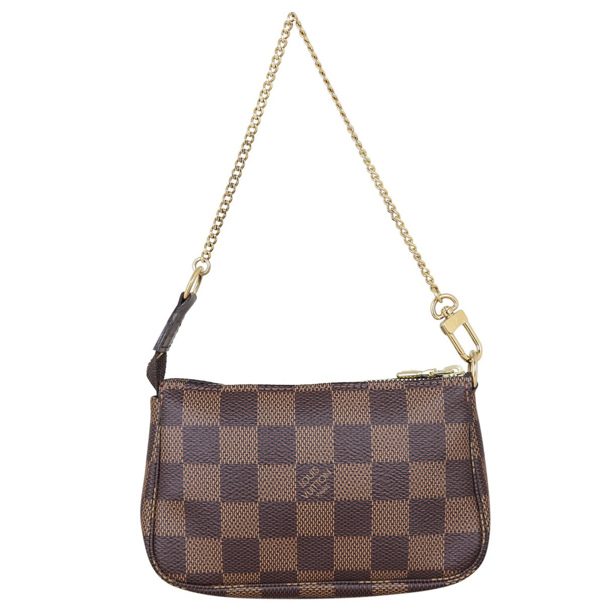 Louis Vuitton Mini Pochette Accessoires Damier Ebene Back