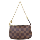 Louis Vuitton Mini Pochette Accessoires Damier Ebene Front