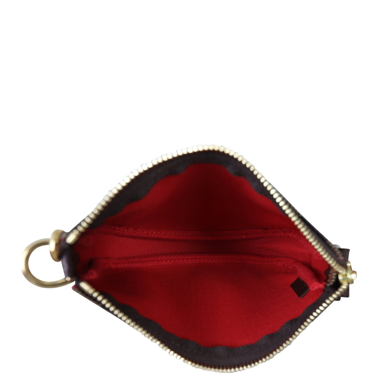 Louis Vuitton Mini Pochette Accessoires Damier Ebene Whole Interior