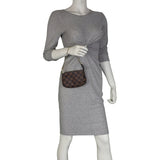 Louis Vuitton Mini Pochette Accessoires Damier Ebene Mannequin