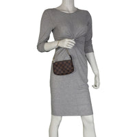 Louis Vuitton Mini Pochette Accessoires Damier Ebene Mannequin