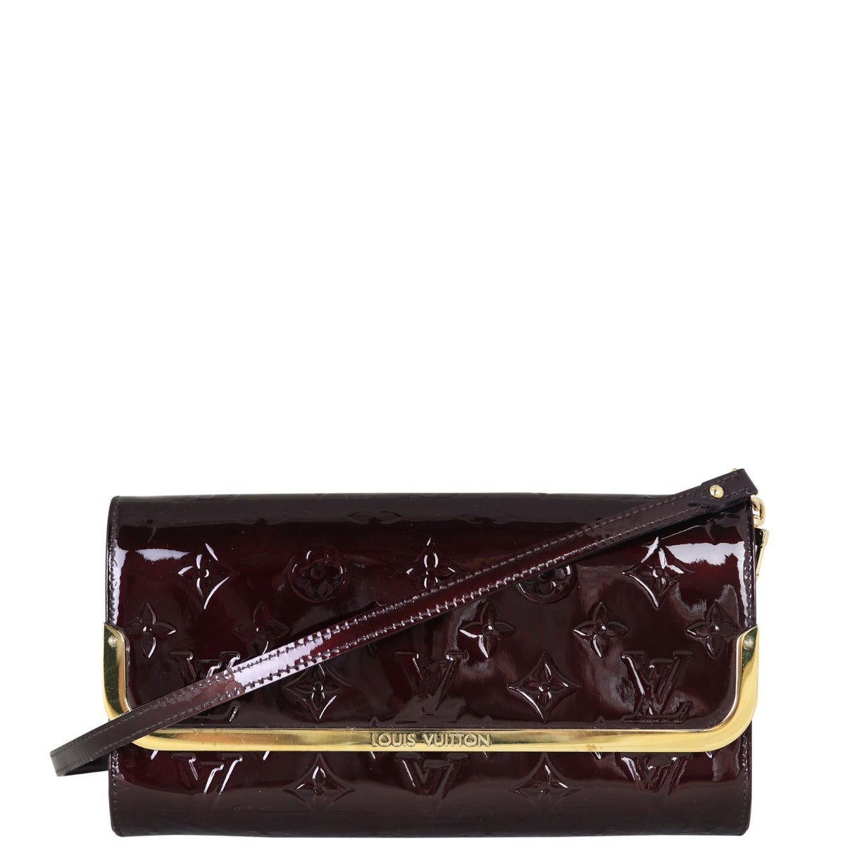Louis Vuitton Rossmore MM Monogram Vernis Front With Strap