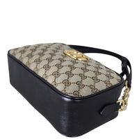 Gucci GG Canvas Marmont Small Camera Bag Corner Disance