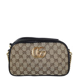 Gucci GG Canvas Marmont Small Camera Bag Front
