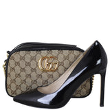 Gucci GG Canvas Marmont Small Camera Bag Shoe